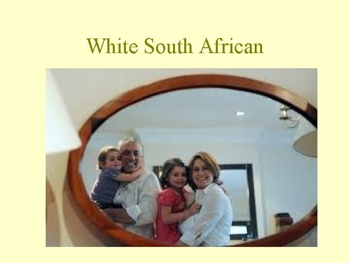 White South African 
