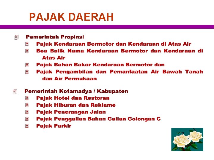 PAJAK DAERAH 