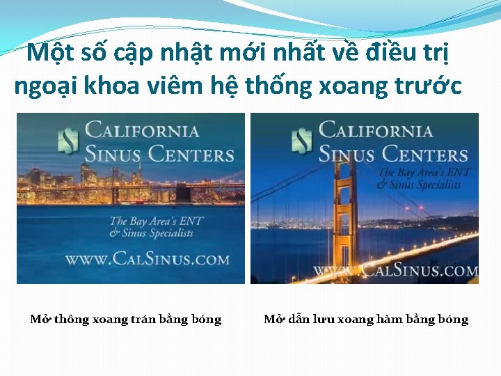 Một số cập nhật mới nhất về điều trị ngoại khoa viêm hệ thống