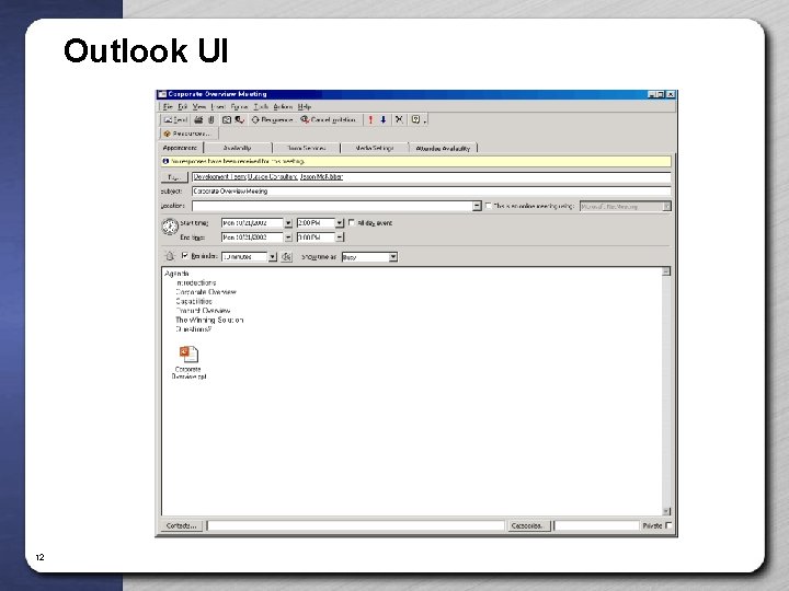 Outlook UI 12 