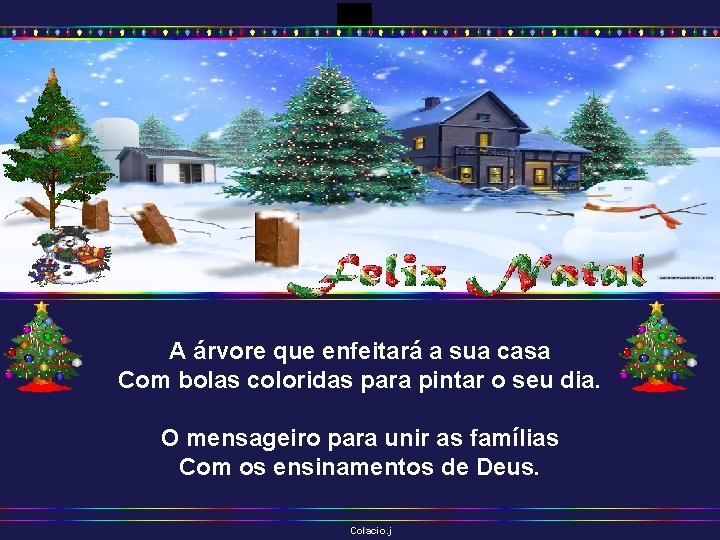 A árvore que enfeitará a sua casa Com bolas coloridas para pintar o seu