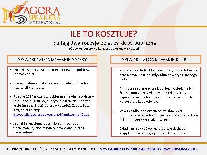 ILE TO KOSZTUJE? Istnieją dwa rodzaje opłat za kluby publiczne (Kluby Korporacyjne korzystają z ILE TO KOSZTUJE? Istnieją dwa rodzaje opłat za kluby publiczne (Kluby Korporacyjne korzystają z