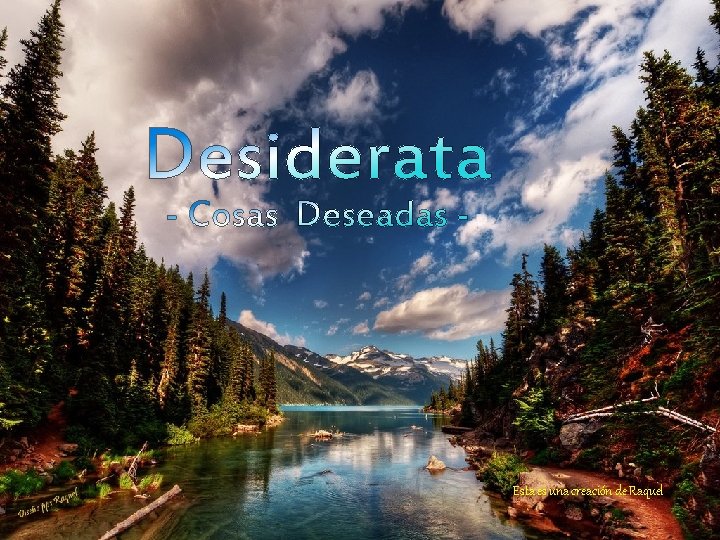 Esta es una creación de Raquel 