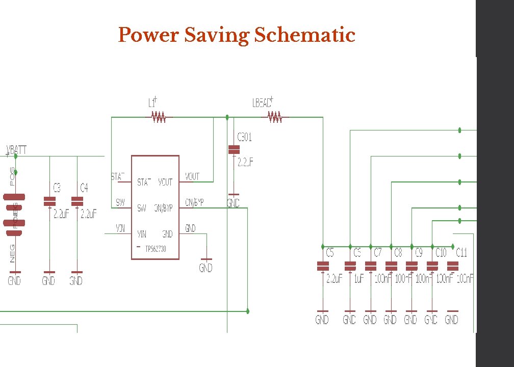 Power Saving Schematic 