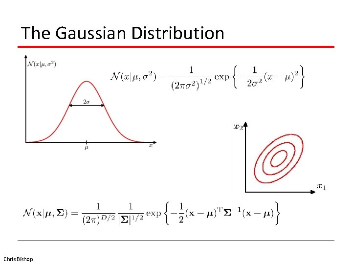 The Gaussian Distribution Chris Bishop 