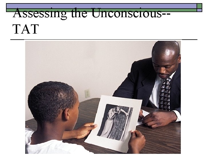 Assessing the Unconscious-TAT 