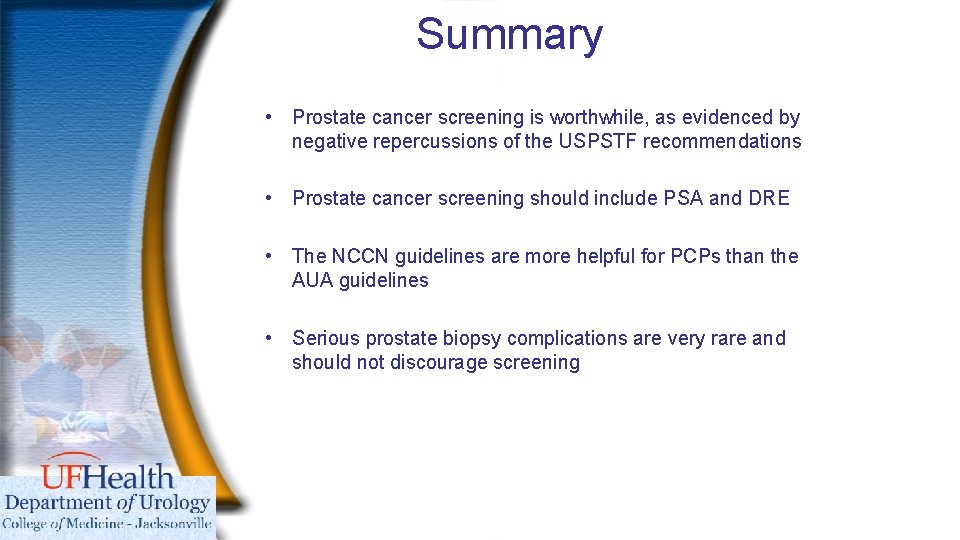 uspstf prostate cancer screening dre)