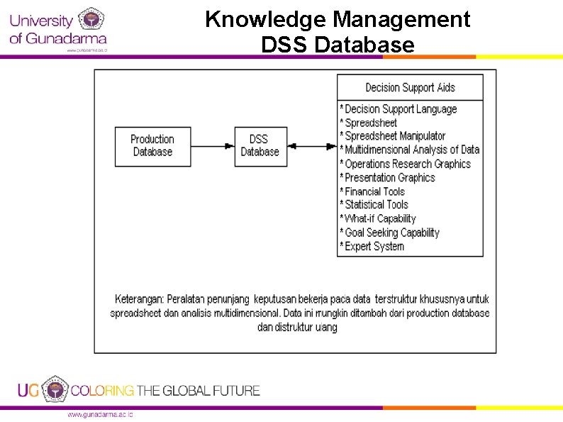 Knowledge Management DSS Database 