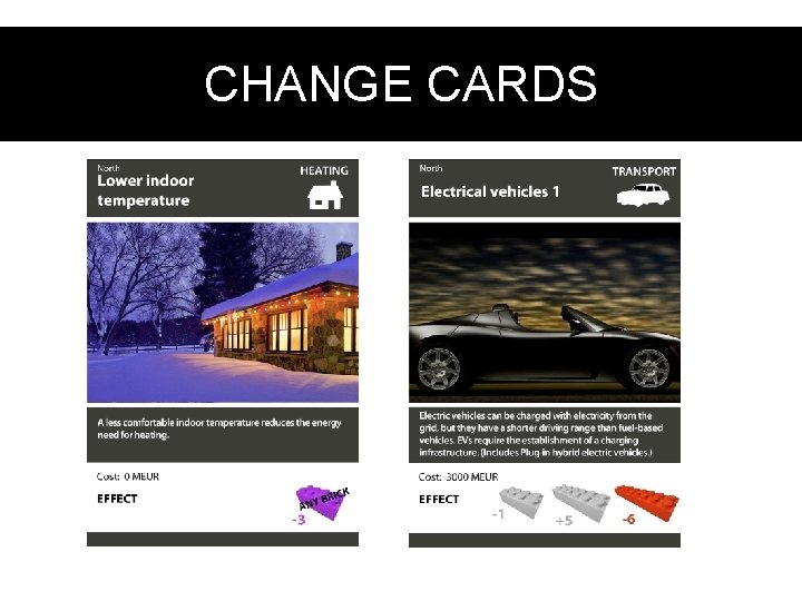 CHANGE CARDS 