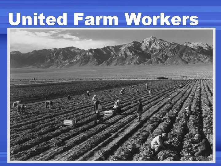 United Farm Workers 8 