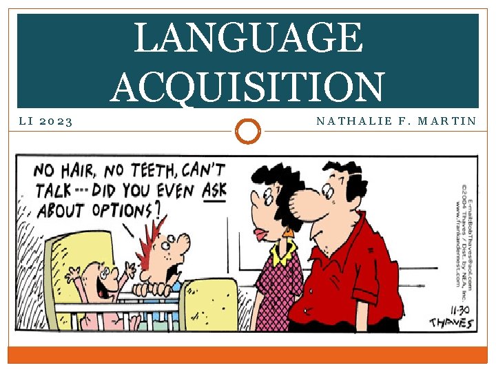 LANGUAGE ACQUISITION LI 2023 NATHALIE F. MARTIN 