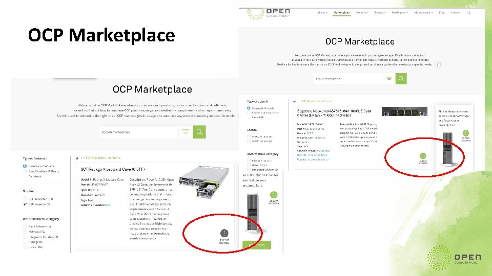 OCP Marketplace 