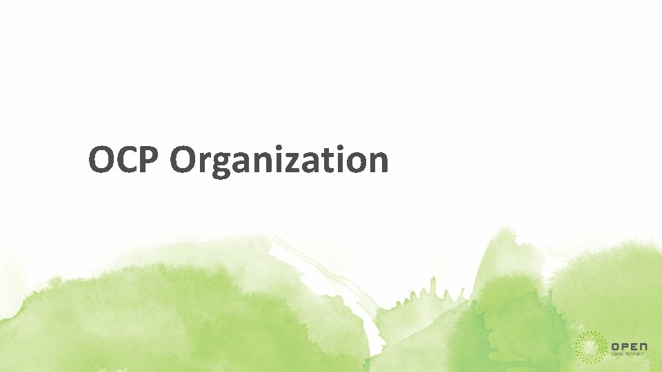 OCP Organization 