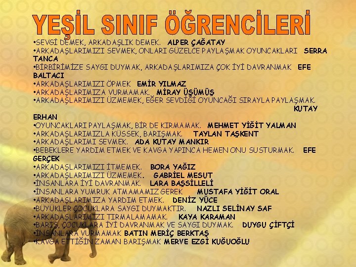  • SEVGİ DEMEK, ARKADAŞLIK DEMEK. ALPER ÇAĞATAY • ARKADAŞLARIMIZI SEVMEK, ONLARI GÜZELCE PAYLAŞMAK