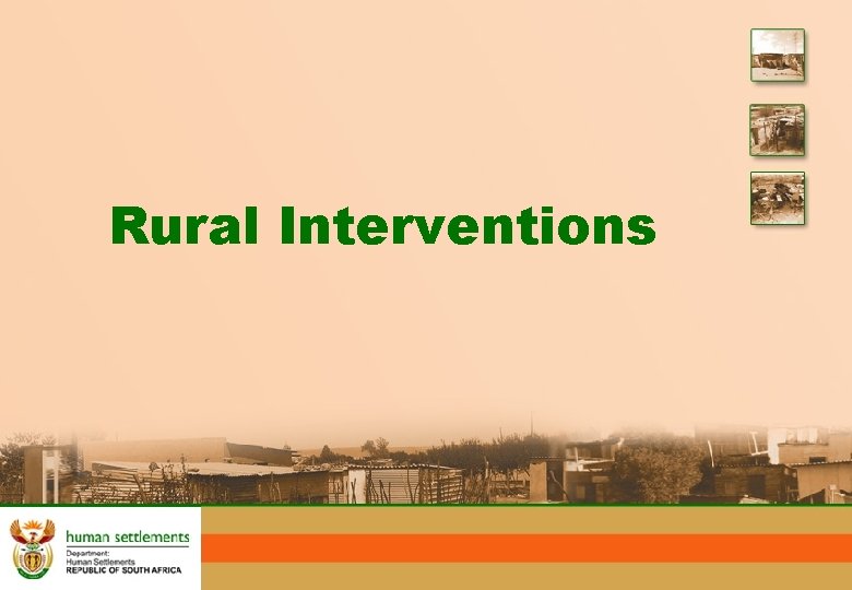 Rural Interventions 