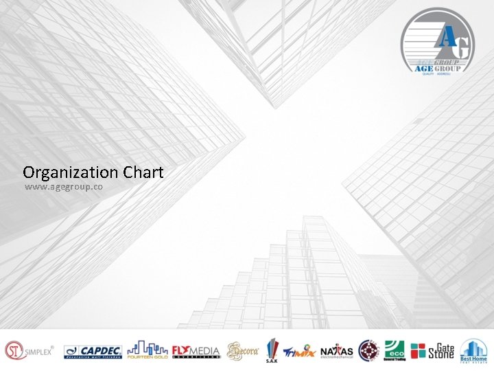 Organization Chart www. agegroup. co 