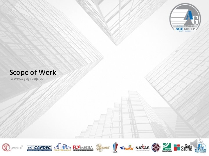 Scope of Work www. agegroup. co 