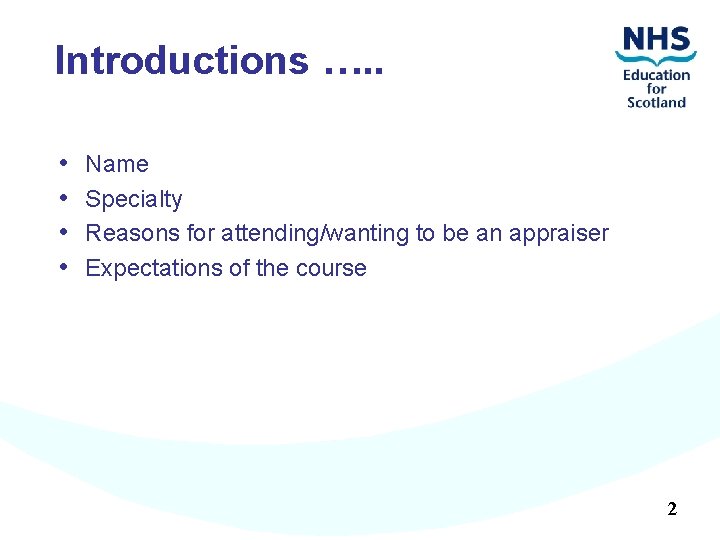 Introductions …. . • • Name Specialty Reasons for attending/wanting to be an appraiser