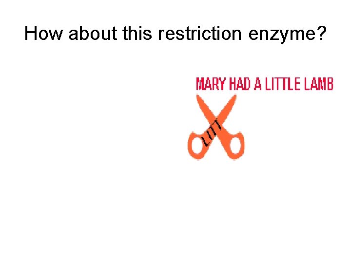 How about this restriction enzyme? 