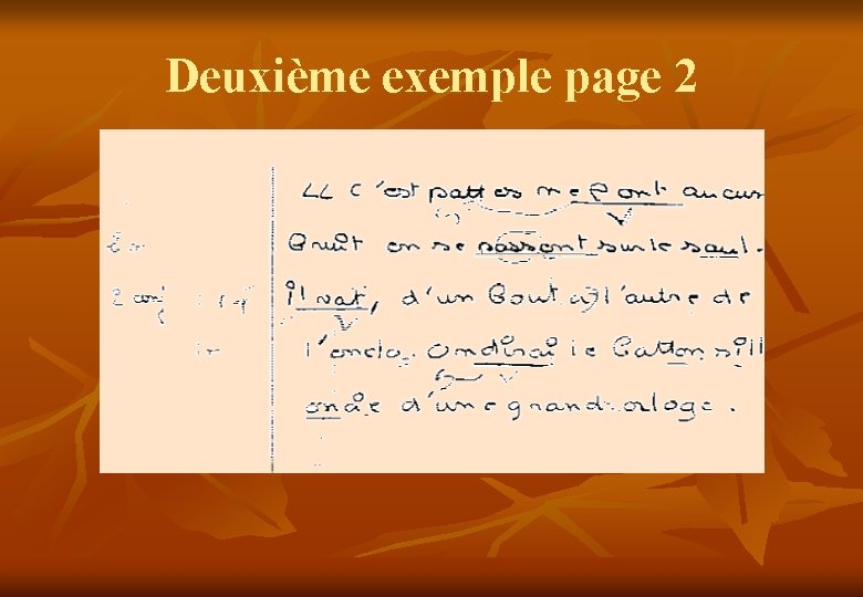 Deuxième exemple page 2 