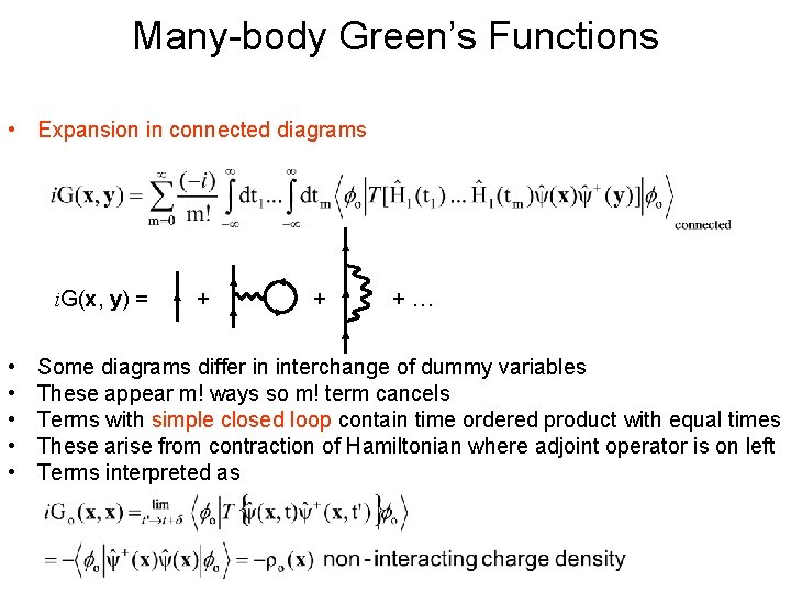 Manybody Greens Functions Propagating Electron Or Hole Interacts