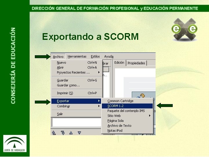 Exportando a SCORM 