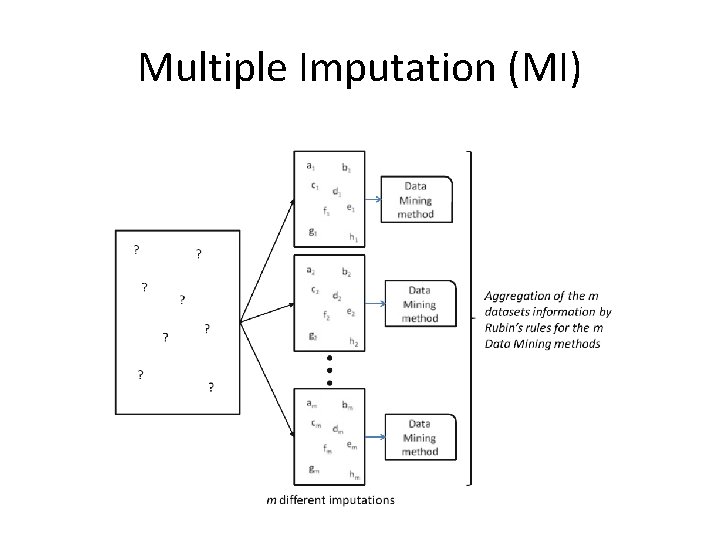 Multiple Imputation (MI) 