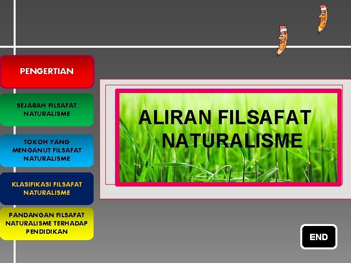 PENGERTIAN SEJARAH FILSAFAT NATURALISME TOKOH YANG MENGANUT FILSAFAT NATURALISME ALIRAN FILSAFAT NATURALISME KLASIFIKASI FILSAFAT