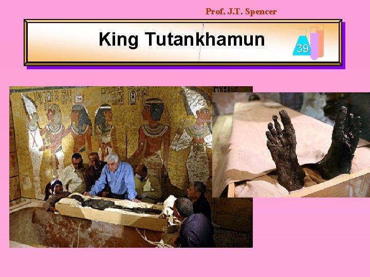 Prof. J. T. Spencer King Tutankhamun 39 