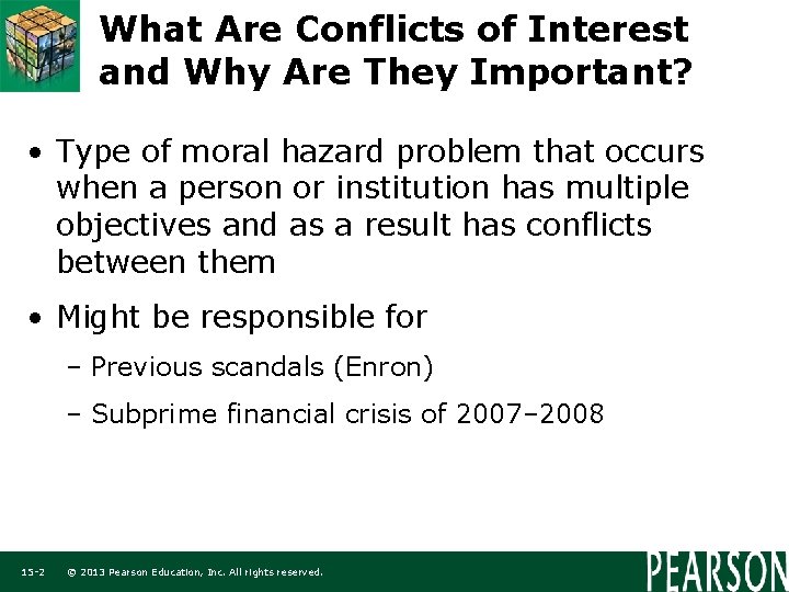 What Are Conflicts of Interest and Why Are They Important? • Type of moral