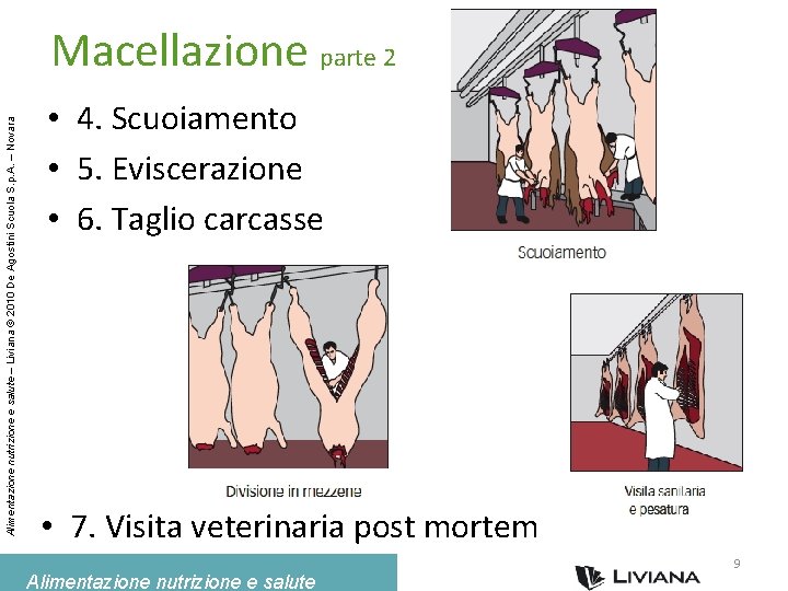 Alimentazione nutrizione e salute – Liviana © 2010 De Agostini Scuola S. p. A.