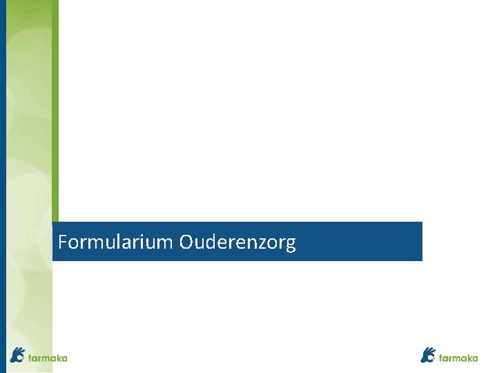 Formularium Ouderenzorg 