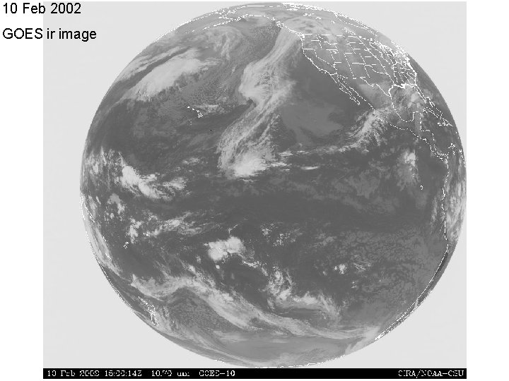 10 Feb 2002 GOES ir image 