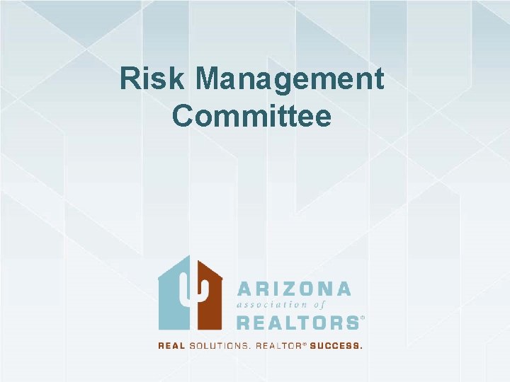 Risk Management Committee 
