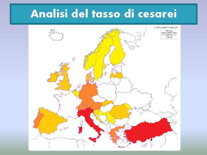 Analisi del tasso di cesarei 