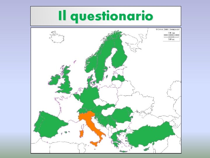 Il questionario 
