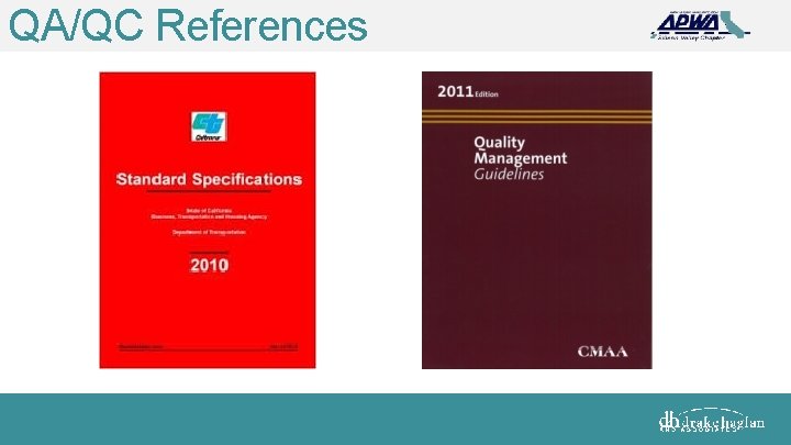 QA/QC References 