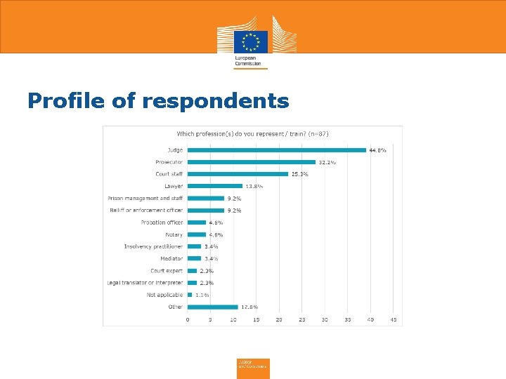 Profile of respondents 