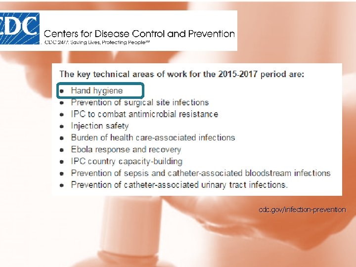 cdc. gov/infection-prevention 