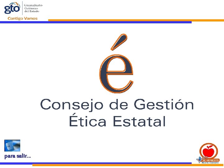 PRUDENCIA para salir… 