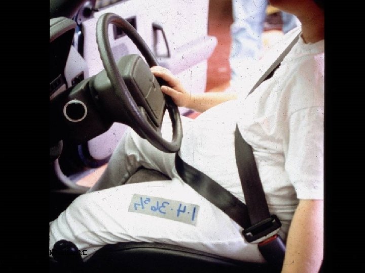 Expectant mom with seat on © Mark Pearlman MD 