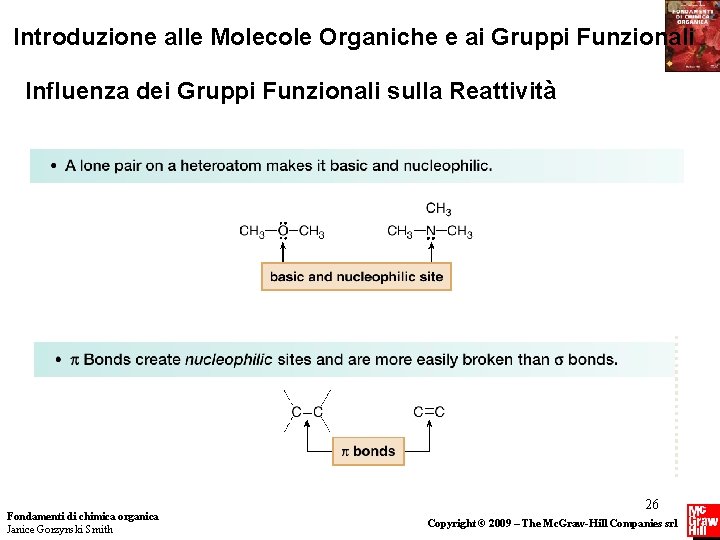 Introduzione alle Molecole Organiche e ai Gruppi Funzionali Influenza dei Gruppi Funzionali sulla Reattività