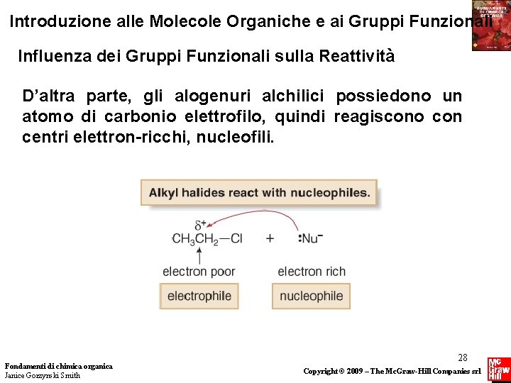 Introduzione alle Molecole Organiche e ai Gruppi Funzionali Influenza dei Gruppi Funzionali sulla Reattività