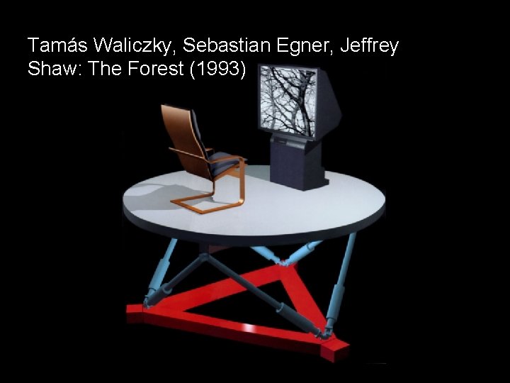Tamás Waliczky, Sebastian Egner, Jeffrey Shaw: The Forest (1993) 