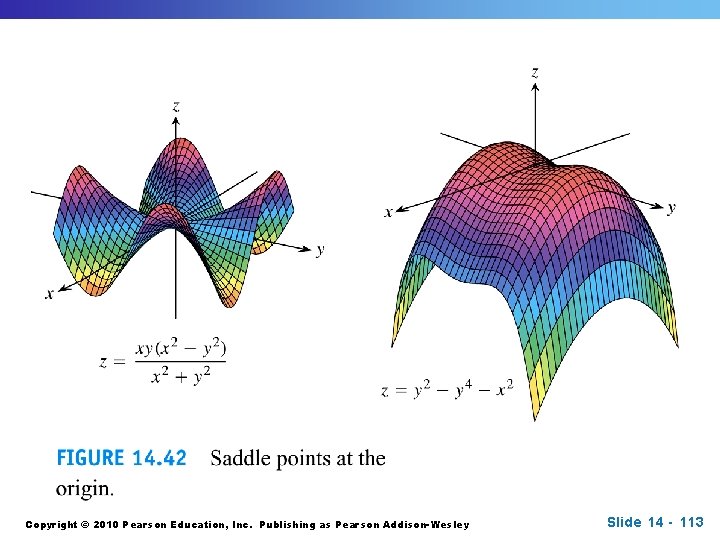 Copyright © 2010 Pearson Education, Inc. Publishing as Pearson Addison-Wesley Slide 14 - 113