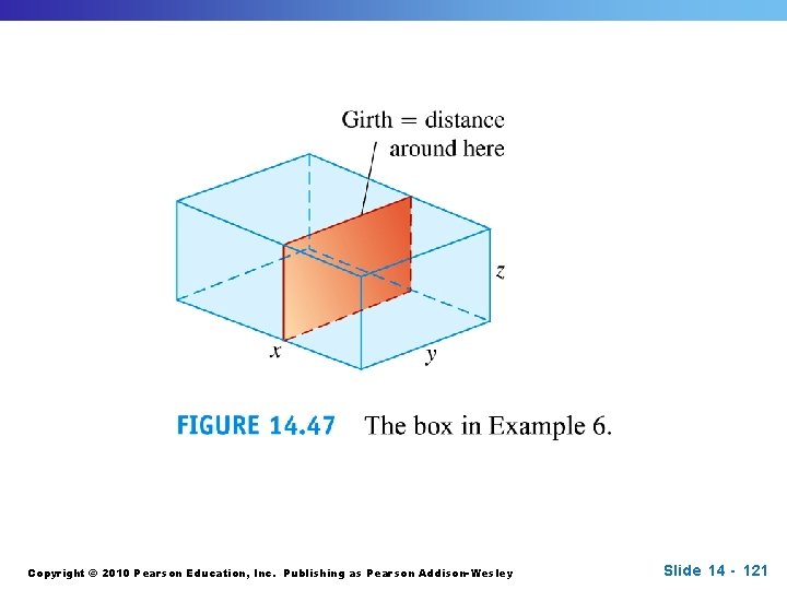 Copyright © 2010 Pearson Education, Inc. Publishing as Pearson Addison-Wesley Slide 14 - 121