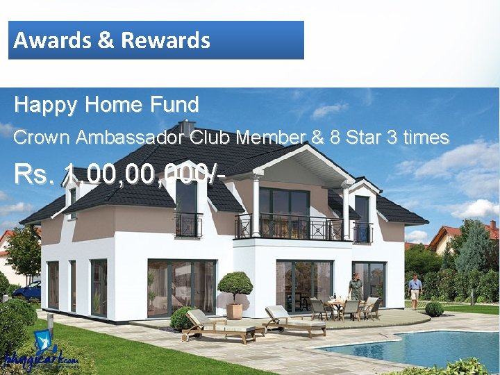 Awards & Rewards Happy Home Fund Crown Ambassador Club Member & 8 Star 3