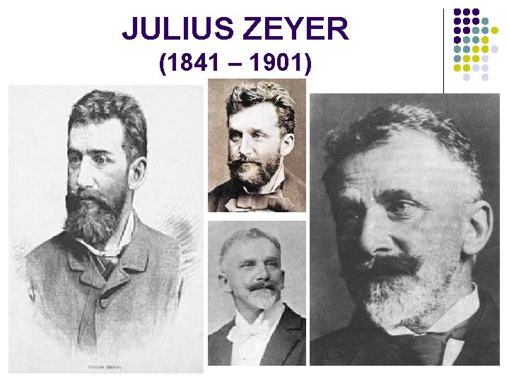 JULIUS ZEYER (1841 – 1901) 