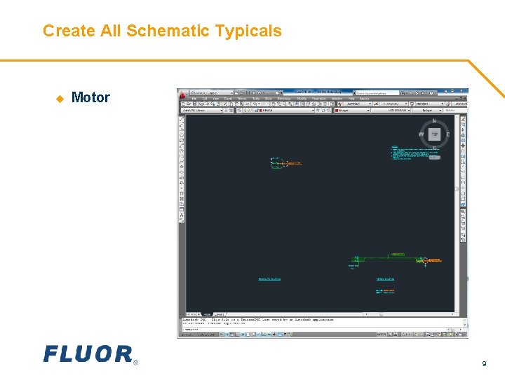 Create All Schematic Typicals u Motor 9 