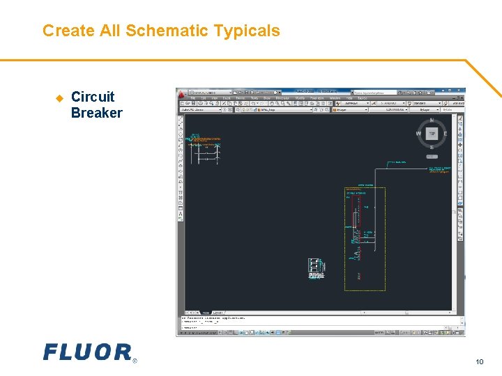 Create All Schematic Typicals u Circuit Breaker 10 